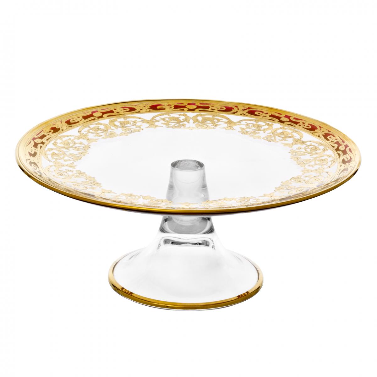 Блюдо на ножке Парма 28 см (NGD25DISH)