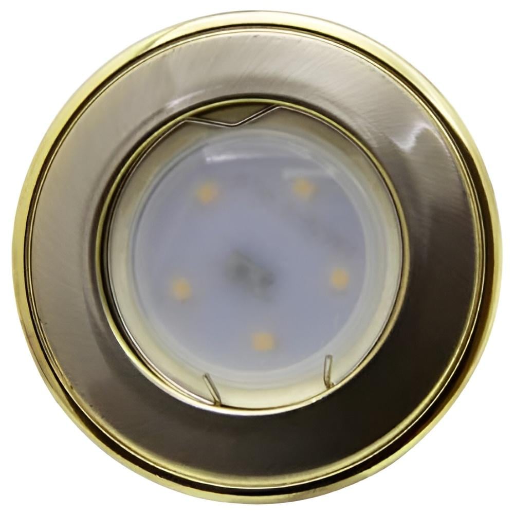 Спот Lemanso LMS004 MR/16 10W Титановый/Золотой (12330)