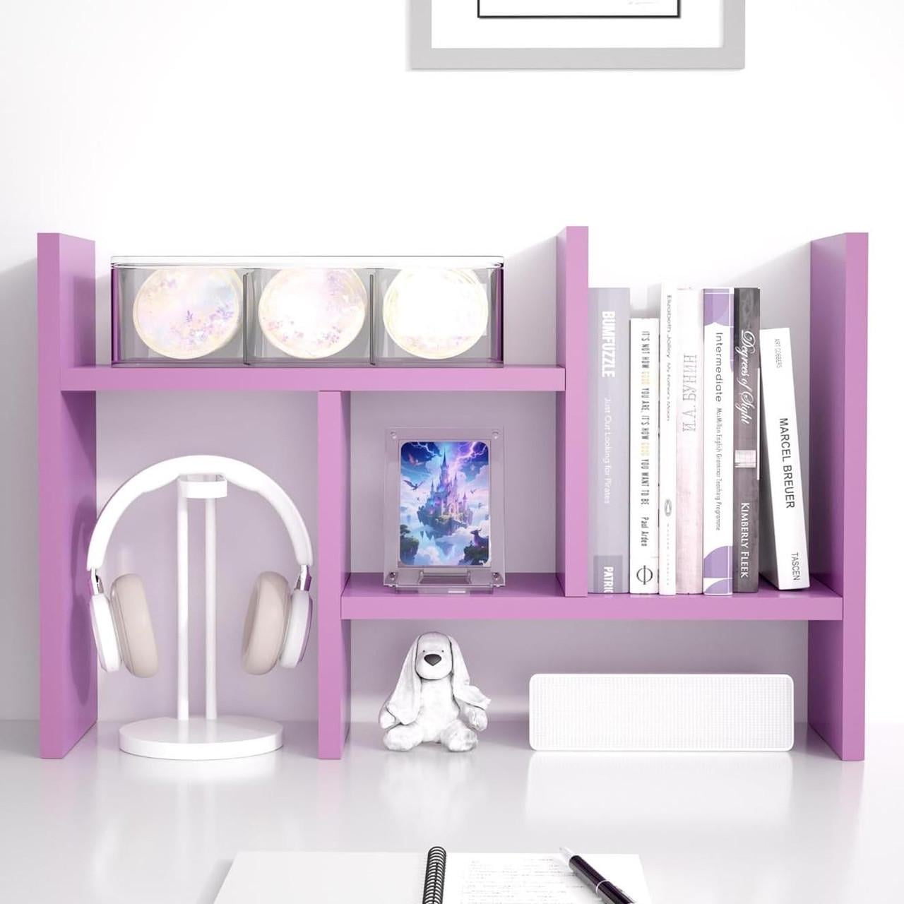 Полиця книжкова настільна з дерева Маралос Флокс (КПА-026055)