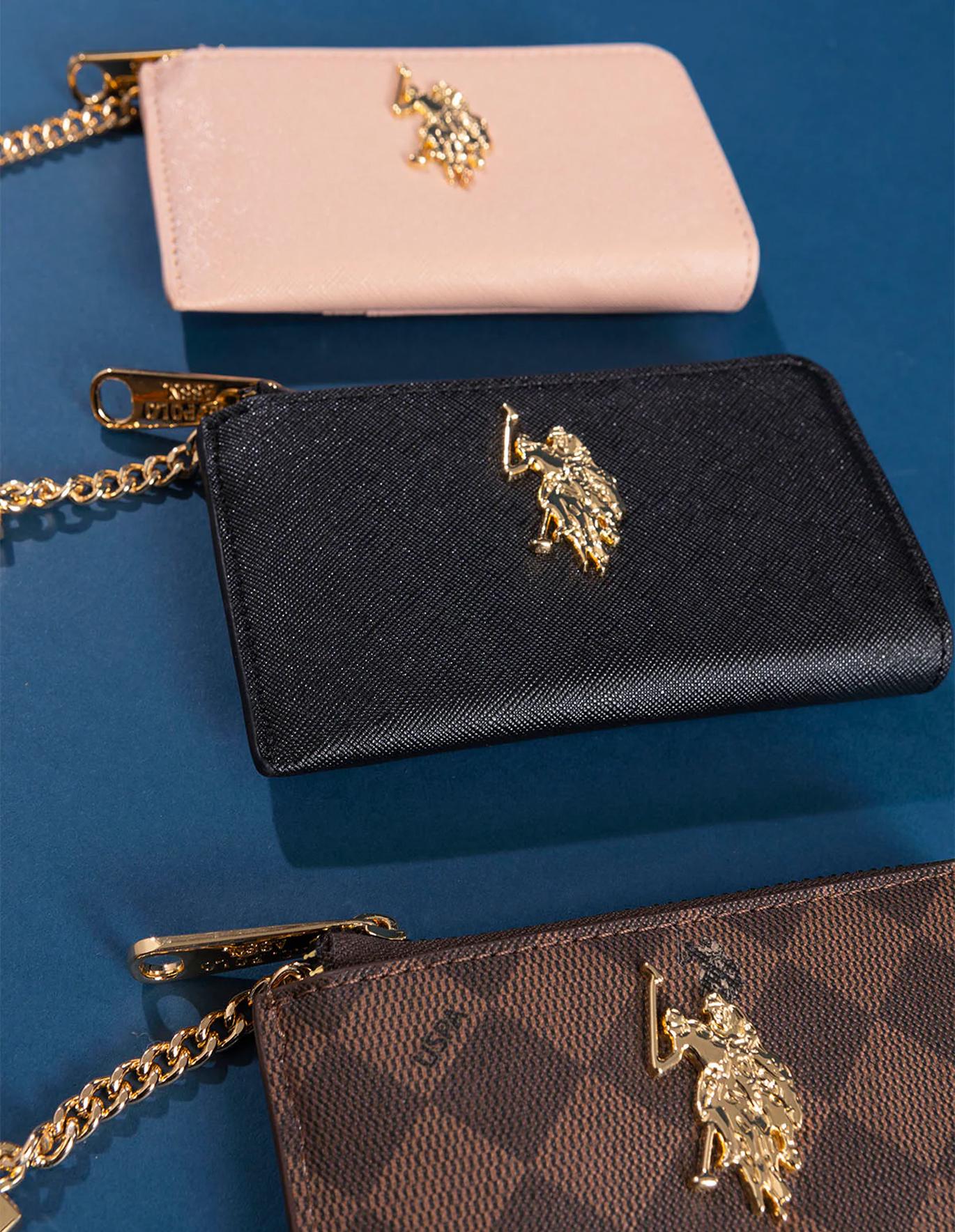 Гаманець для монет та карток U.S. POLO ASSN Чорний (0355) - фото 3 Гаманець для монет та карток U.S. POLO ASSN Чорний (0355) - фото 3