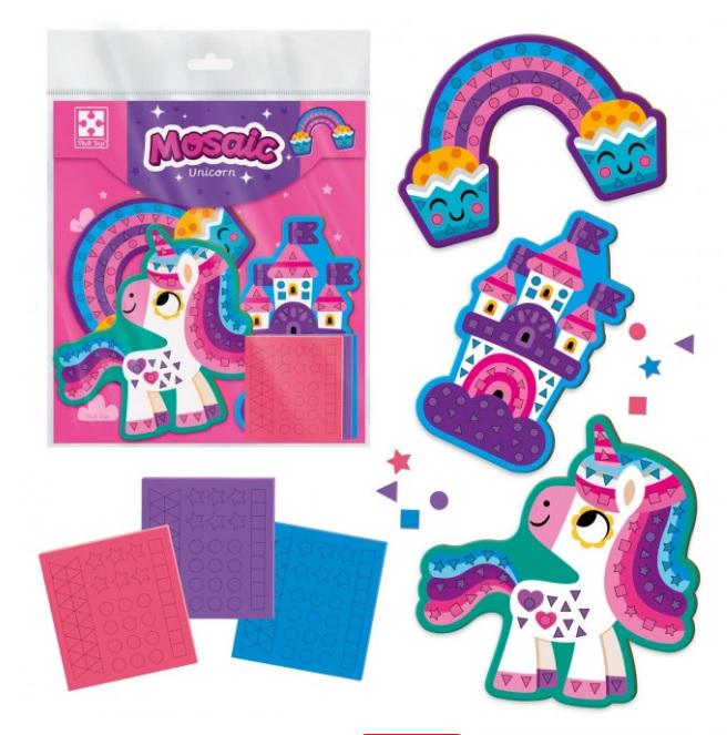 Набір для творчості Vladi Toys М'яка мозаїка Єдиноріг (MTT-170829)