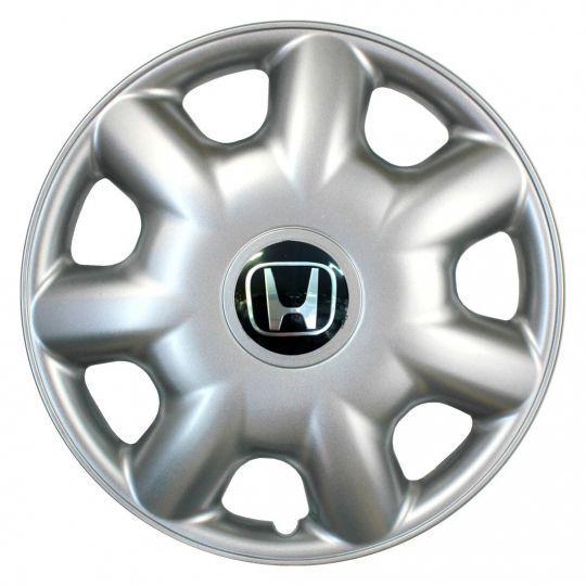 Автомобильные колпаки SKS 218 R14 с логотипом Honda 4 шт. Серебристый