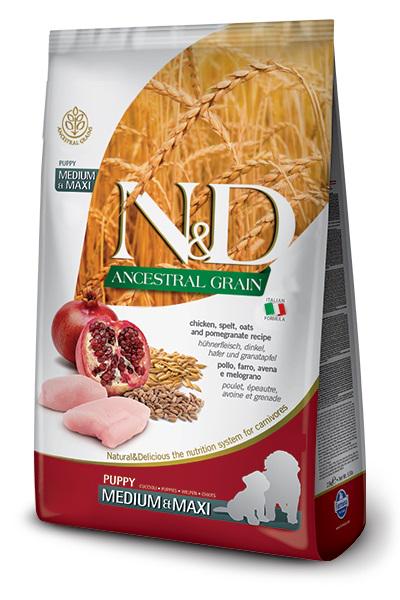 Корм сухой для щенков Farmina Dog Chicken & Pomegranate Puppy Medium & Maxi 12 кг (6038157)