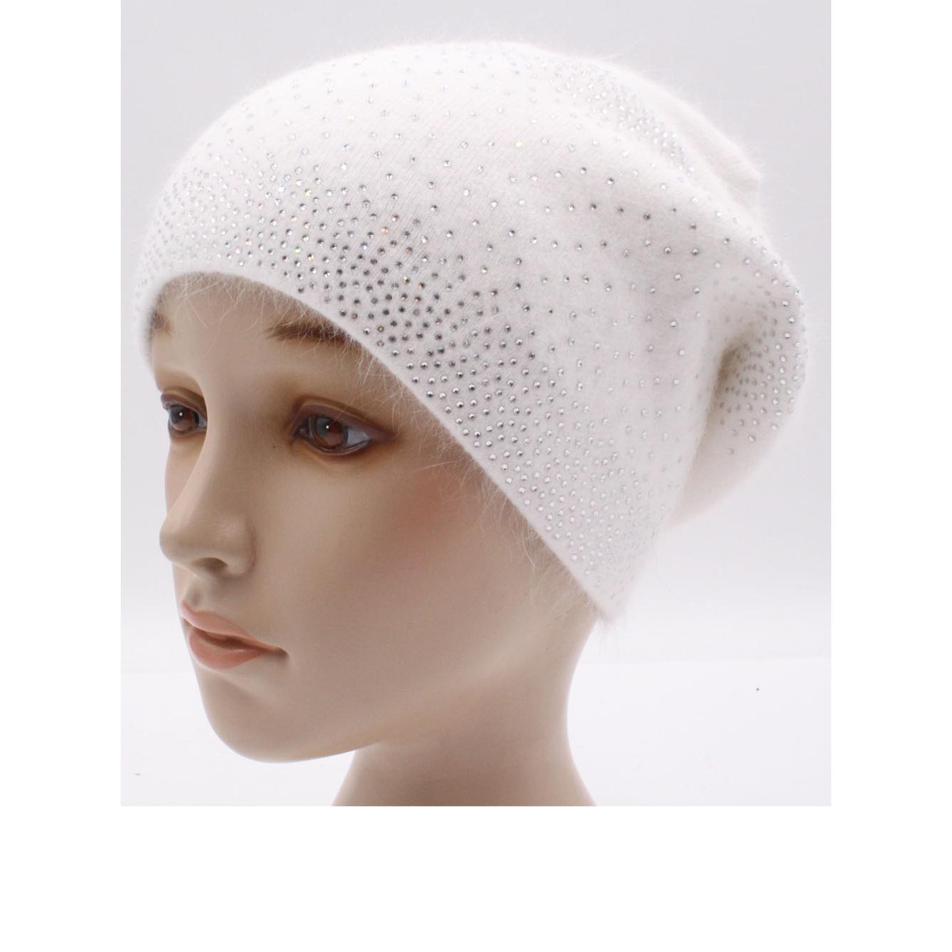 Шапка женская ангоровая Leks Сузирья one size Белый - фото 1