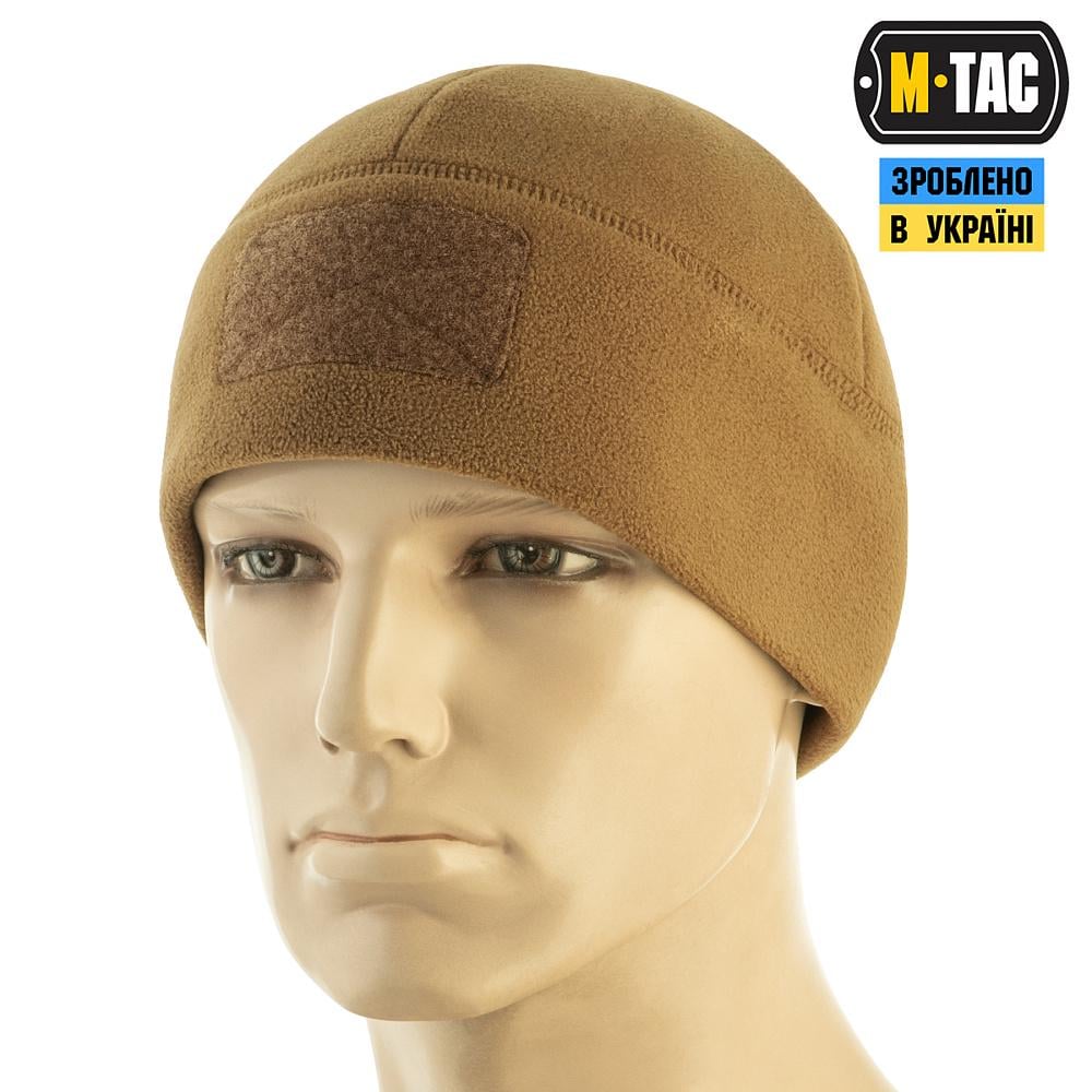 Шапка флісова M-Tac Watch Cap Elite з Velcro S Койот (5926870) - фото 12
