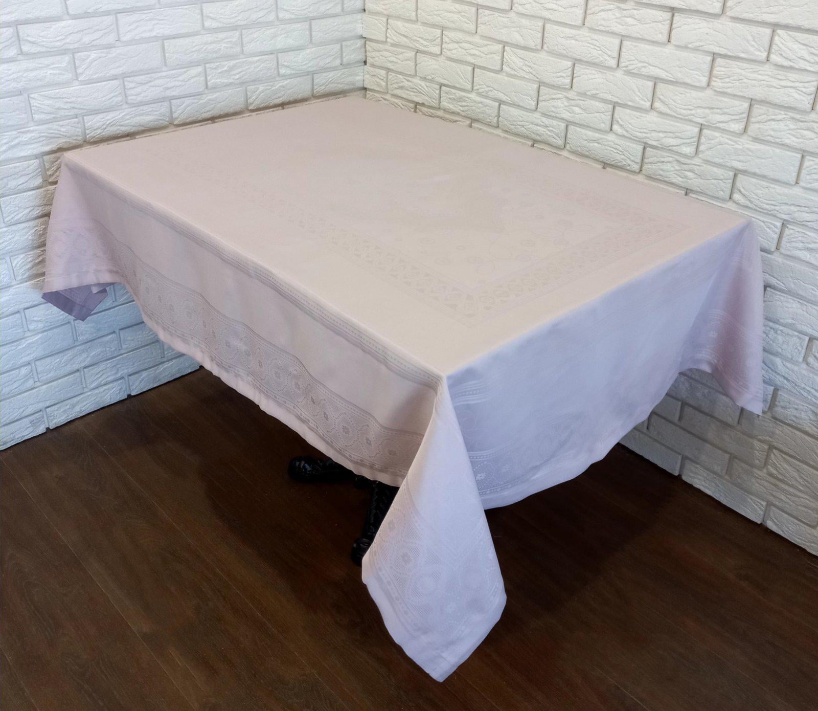 Скатерть тефлоновая Sagol 160x220 St-052 Pudra (CN10191)