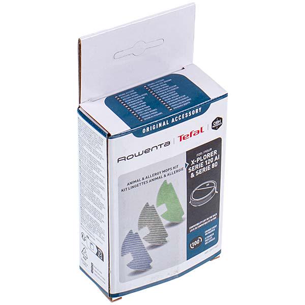 Салфетки из микрофибры 3 шт. для робота-пылесоса Rowenta ZR177007 ZR177005 (00000038308)
