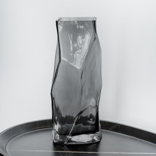 Ваза скляна Elisey Сталева грація 24 см (9099-012)