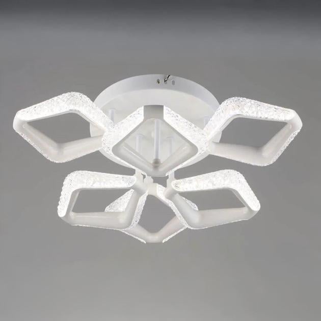 LED-люстра стельова Sirius з акриловими плафонами 3000/6500K IP20 B YH1301/6 WT 36W Білий (28686716)