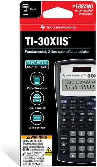 Калькулятор научный Texas Instruments TI-30XIIS Scientific Calculator - фото 4 Калькулятор научный Texas Instruments TI-30XIIS Scientific Calculator - фото 4