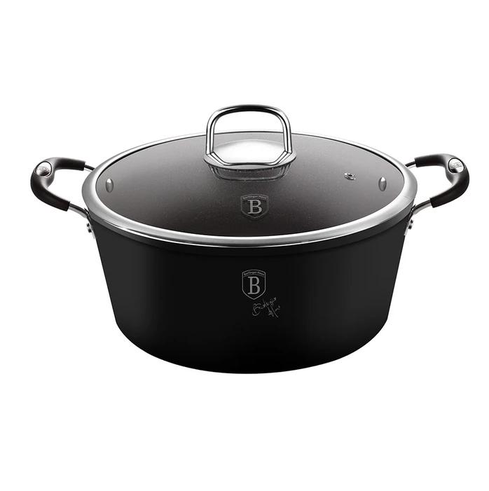 Кастрюля с крышкой Berlinger Haus BH-6122 2,5 л Черный (14385216)