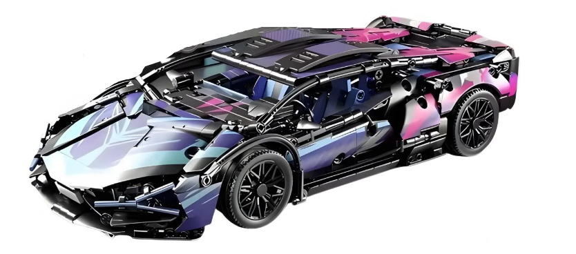 Конструктор суперкар Lamborghini CYBERPUNK на 1314 дет. в масштабі 1:14