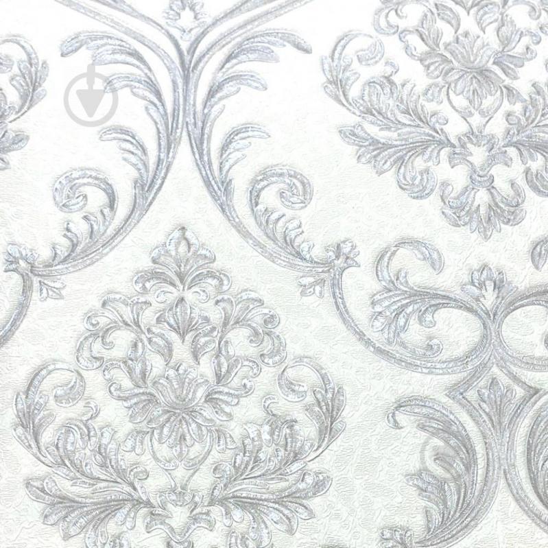 Виниловые обои на флизелиновой основе Yuanlong Graziella 29046 Серебристый (29046)