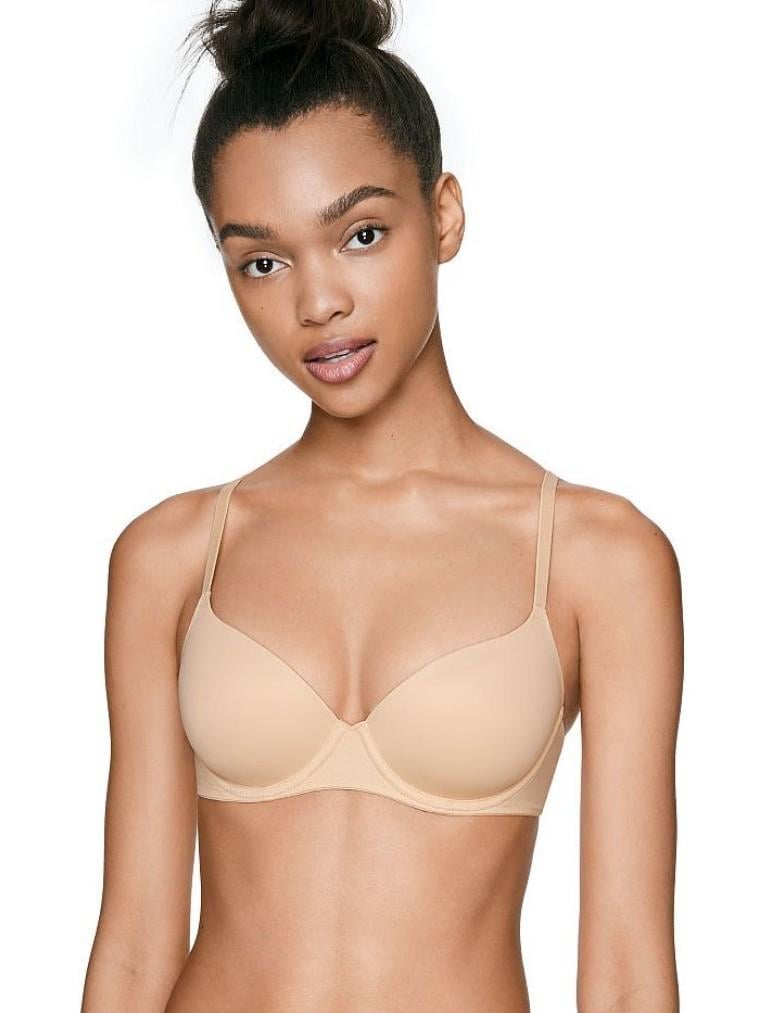 Бюстгальтер Victoria's Secret 337-685 формована чашка 75D Бежевий (1-120) - фото 1