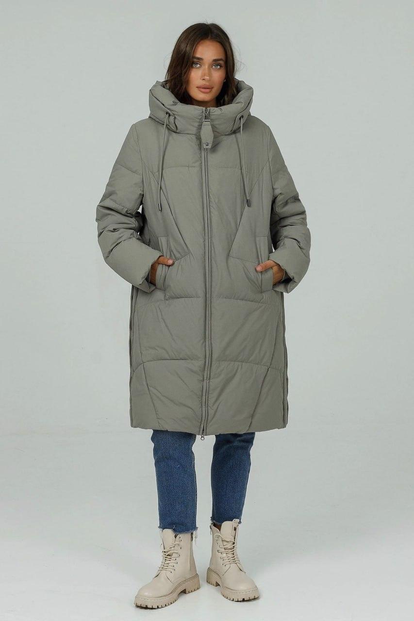 Пуховик 998a р. 50 Оливковий - фото 4 Пуховик 998a р. 50 Оливковий - фото 4