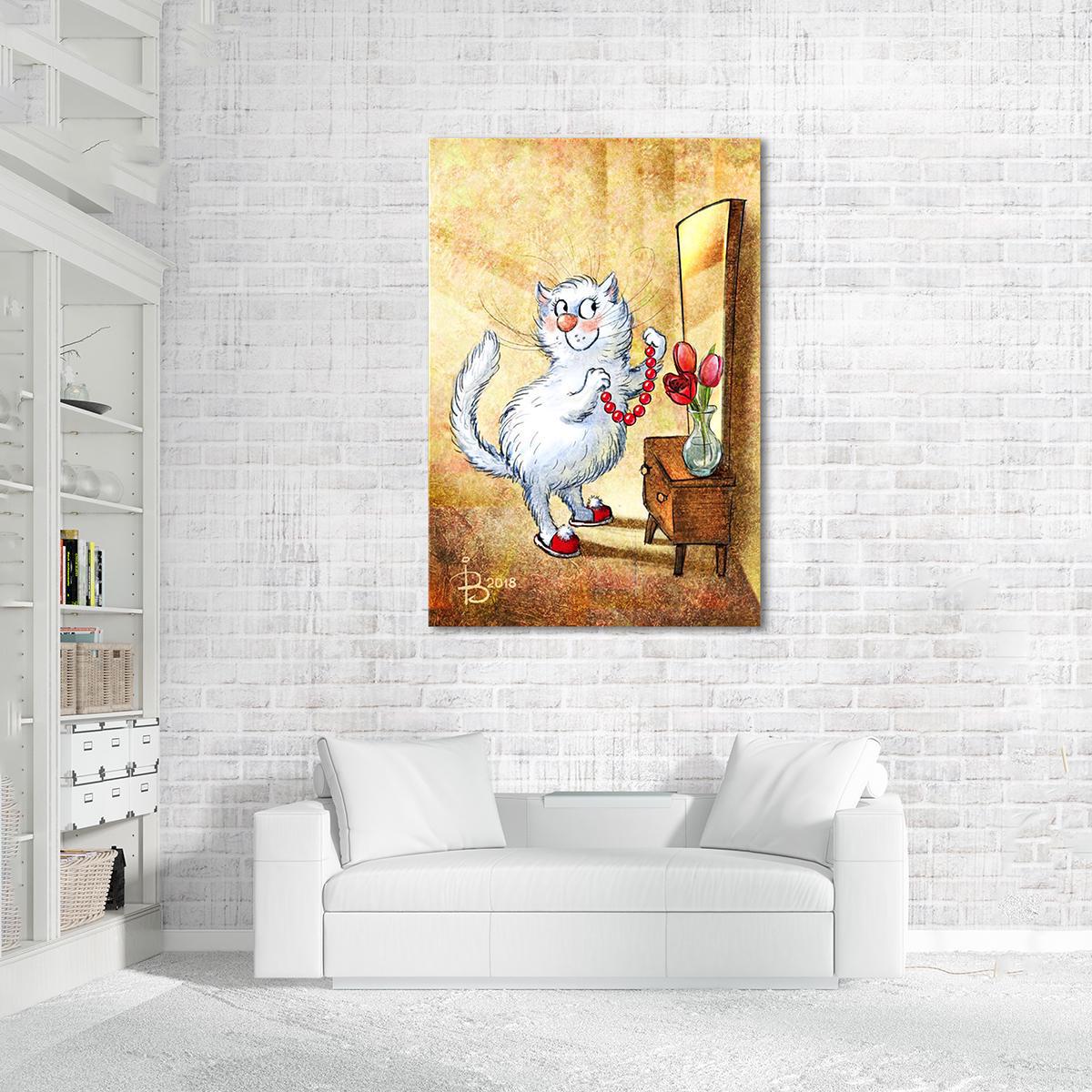 Модульная картина Марафет 1 модуль 80x120 см