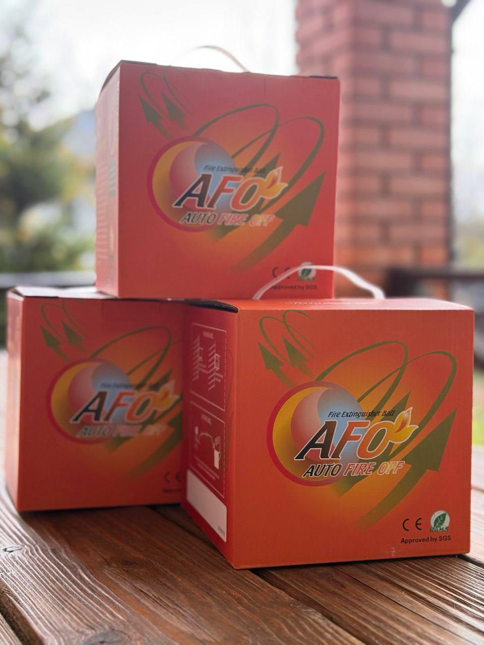 Огнетушитель порошковый для бытовых условий AFO Fire Ball 1,3 кг - фото 2 Огнетушитель порошковый для бытовых условий AFO Fire Ball 1,3 кг - фото 2
