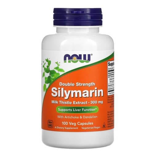 Расторопша Силимарин NOW Milk Thistle Extract Silymarin 240 мг 100 Veg Capsules (NOW-04739)