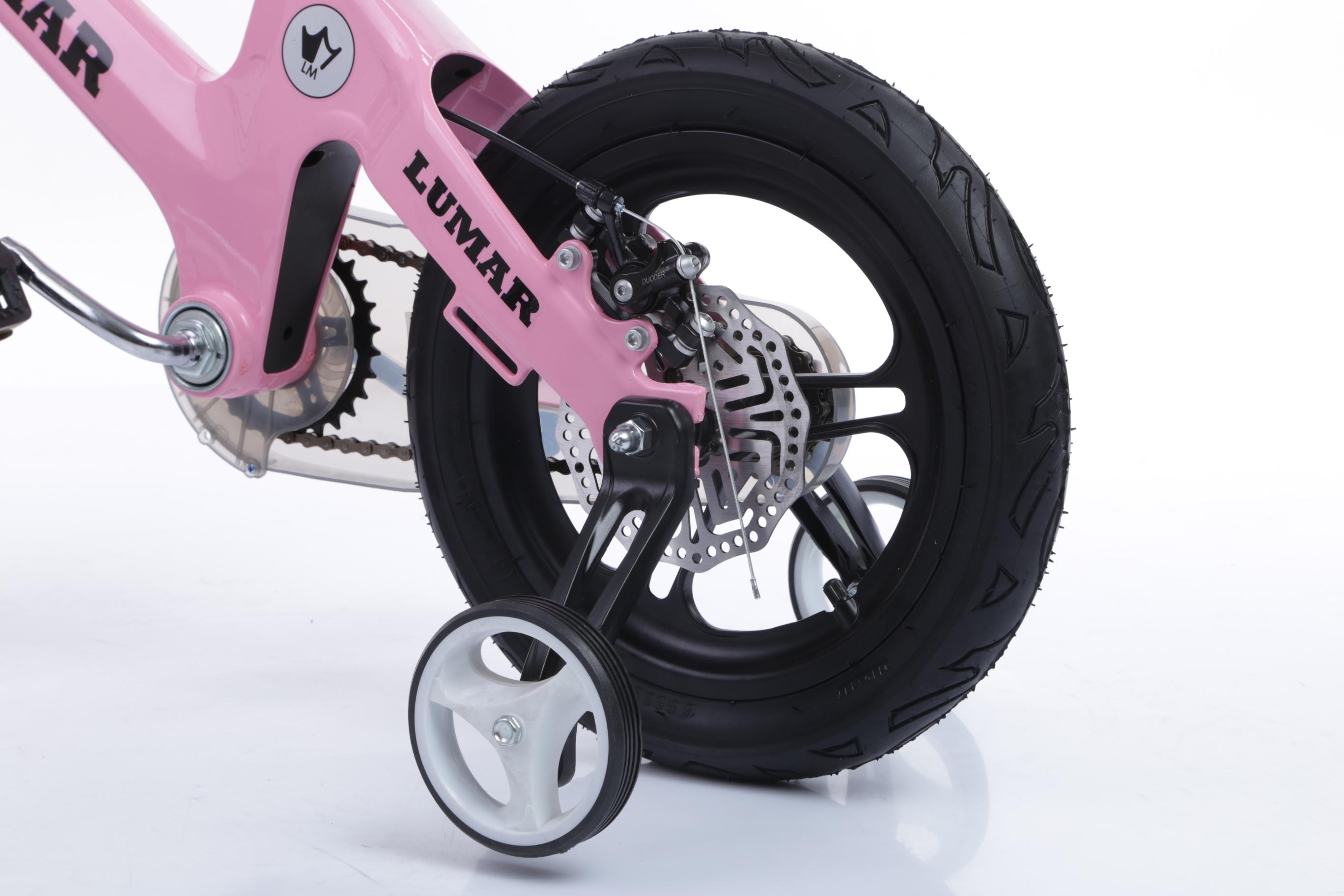 Магнієвий дитячий велосипед LUMAR 18" Рожевий (1400) - фото 10 Магнієвий дитячий велосипед LUMAR 18" Рожевий (1400) - фото 10