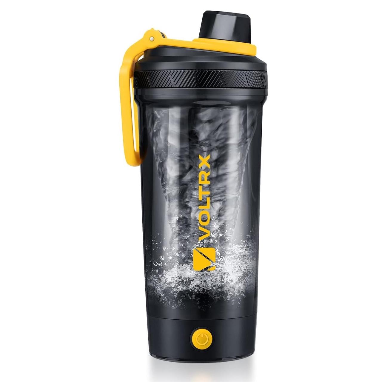 Шейкер спортивный электрический VOLTRX Gallium 600 мл Tritan Yellow (Gallium_Yellow)