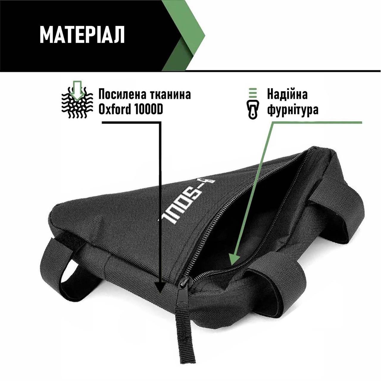 Велосумка под раму B-Soul Черный (id_98320) - фото 7 Велосумка под раму B-Soul Черный (id_98320) - фото 7