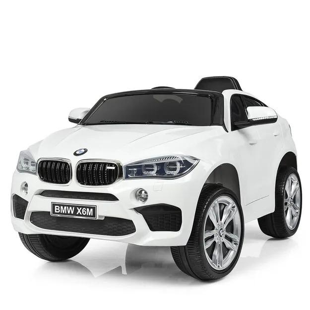 Дитячий електромобіль Bambi Racer BMW JJ2199EBLR-1 джип зі світлом/пультом Білий (13961752)