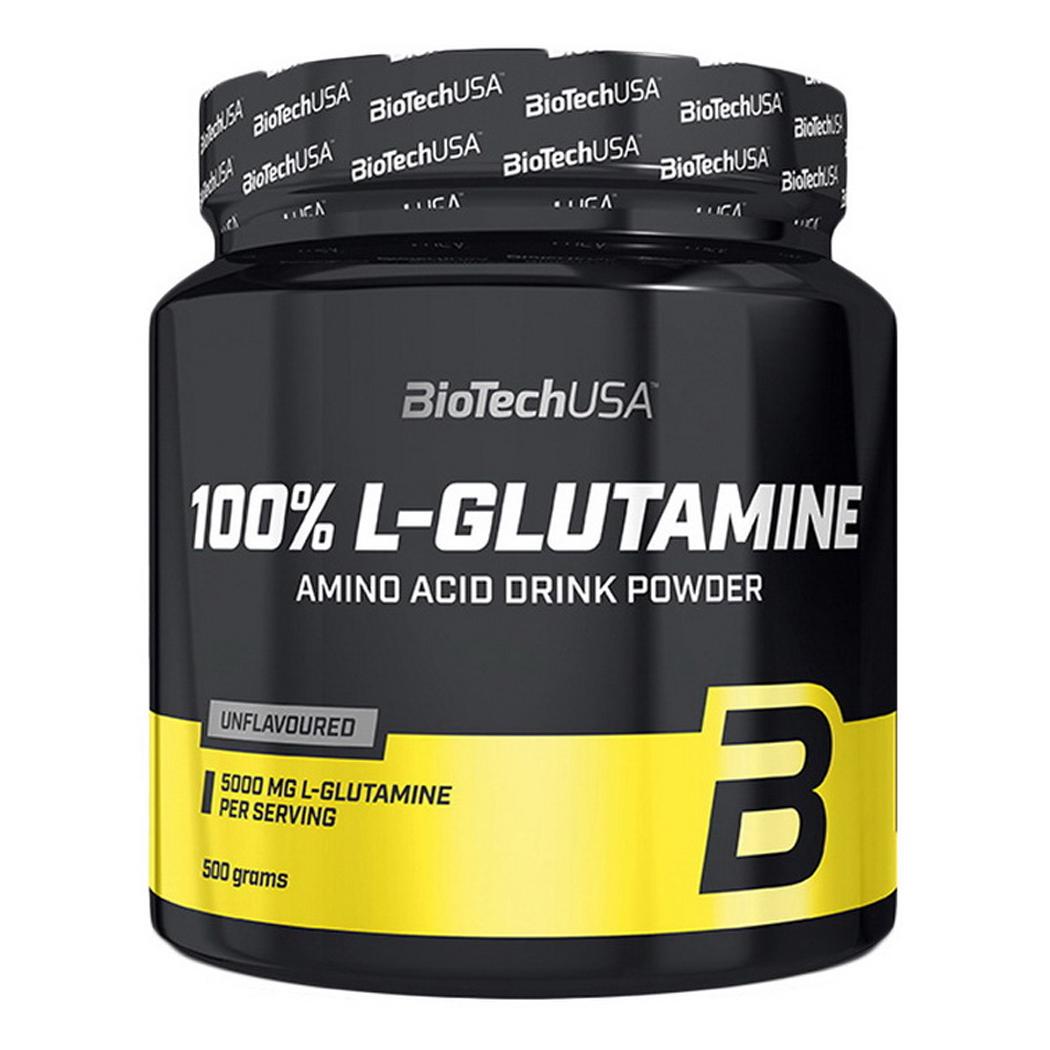 Глютамин BioTech USA 100% L-Glutamine 500 г Без вкуса (00141-01)