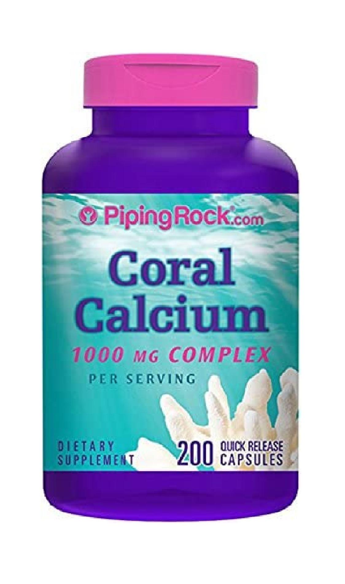 Мультиминеральный комплекс Piping Rock Ultra Coral Calcium 1000 мг 200 Caps