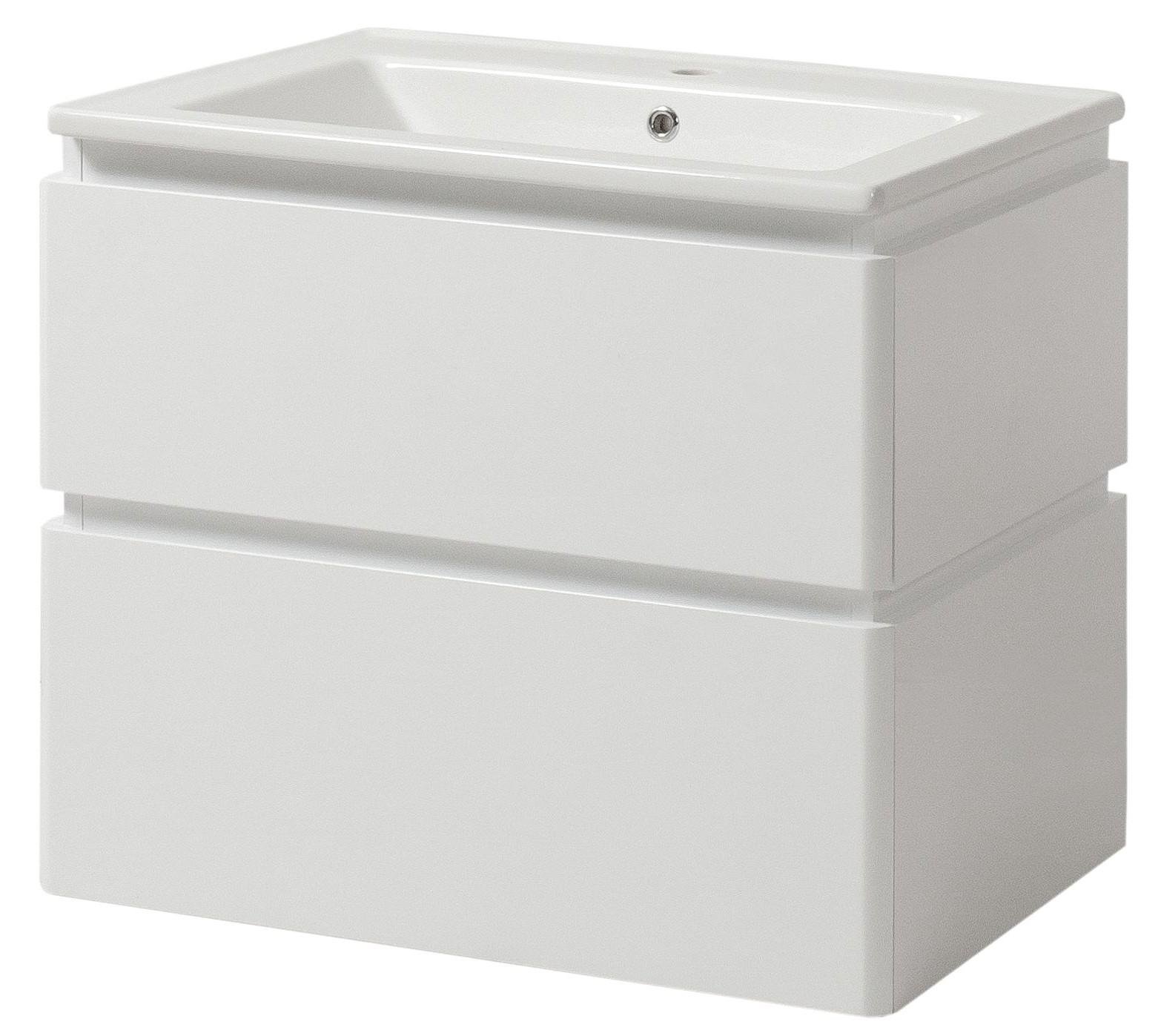 Тумба ЮВВИС Лион ТПБ-2 Д 80 см с умывальником Vesta (14770287)