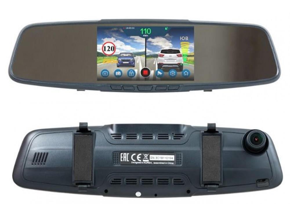 Зеркало с видеорегистратором и радар-детектором Playme VEGA Touch (10057932) - фото 2 Зеркало с видеорегистратором и радар-детектором Playme VEGA Touch (10057932) - фото 2