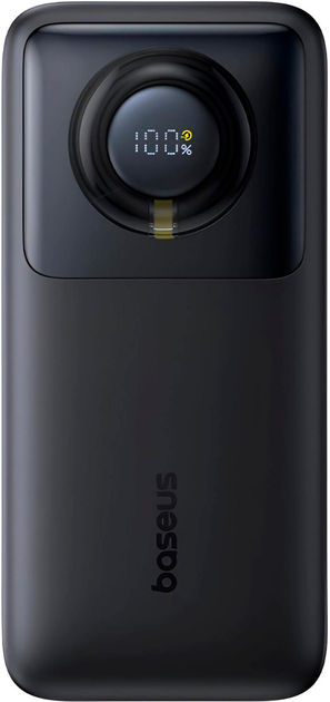 Повербанк для ноутбука Baseus 20000 mAh 65 W Free2Pull Power Bank with Retractable Cable 1 Type-C/PD/QC3A Cosmic Black - фото 2 Повербанк для ноутбука Baseus 20000 mAh 65 W Free2Pull Power Bank with Retractable Cable 1 Type-C/PD/QC3A Cosmic Black - фото 2