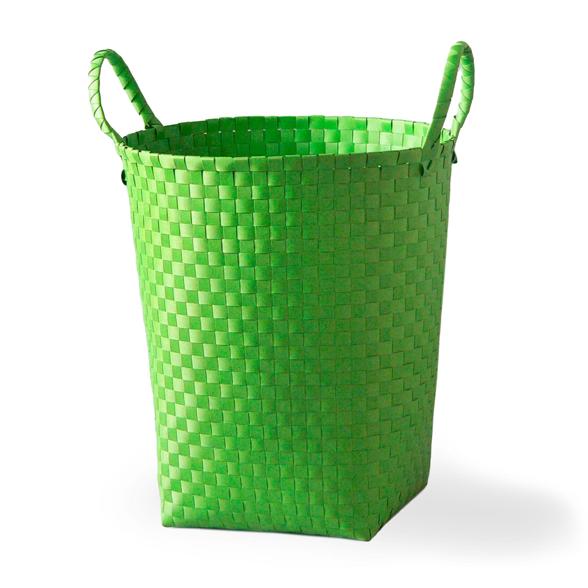 Корзина для хранения Handy Home с ручками 38х38х44 см Зеленый (PP-03)