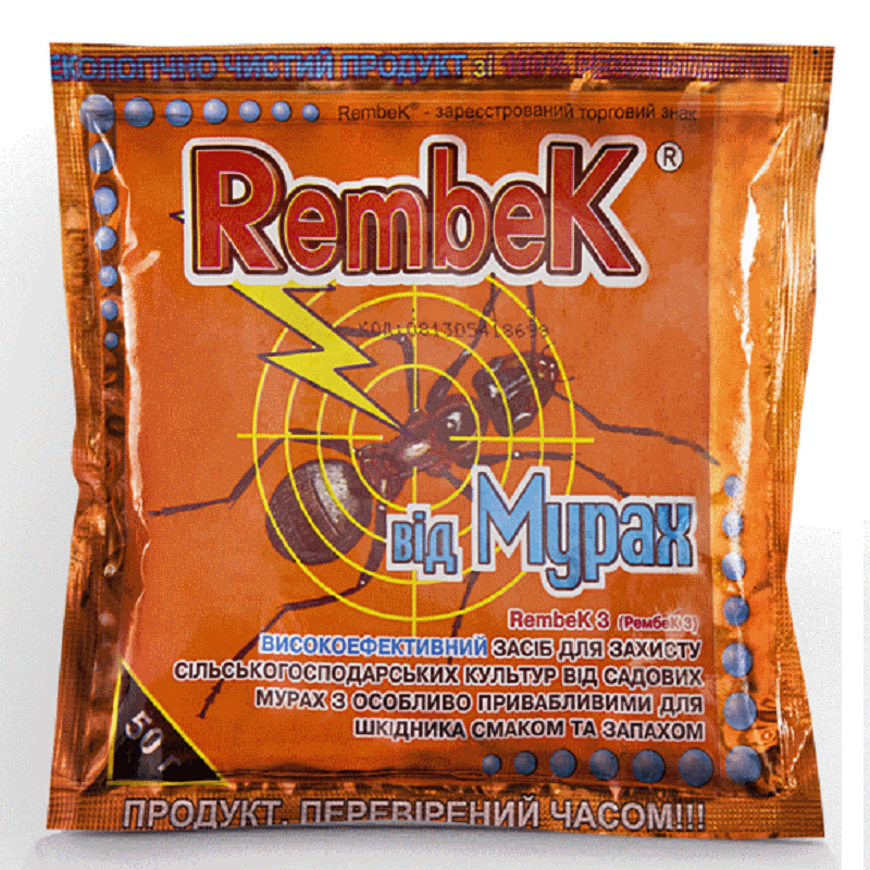 Средство REMBEK от муравьев 50 г (321) Средство REMBEK от муравьев 50 г (321)