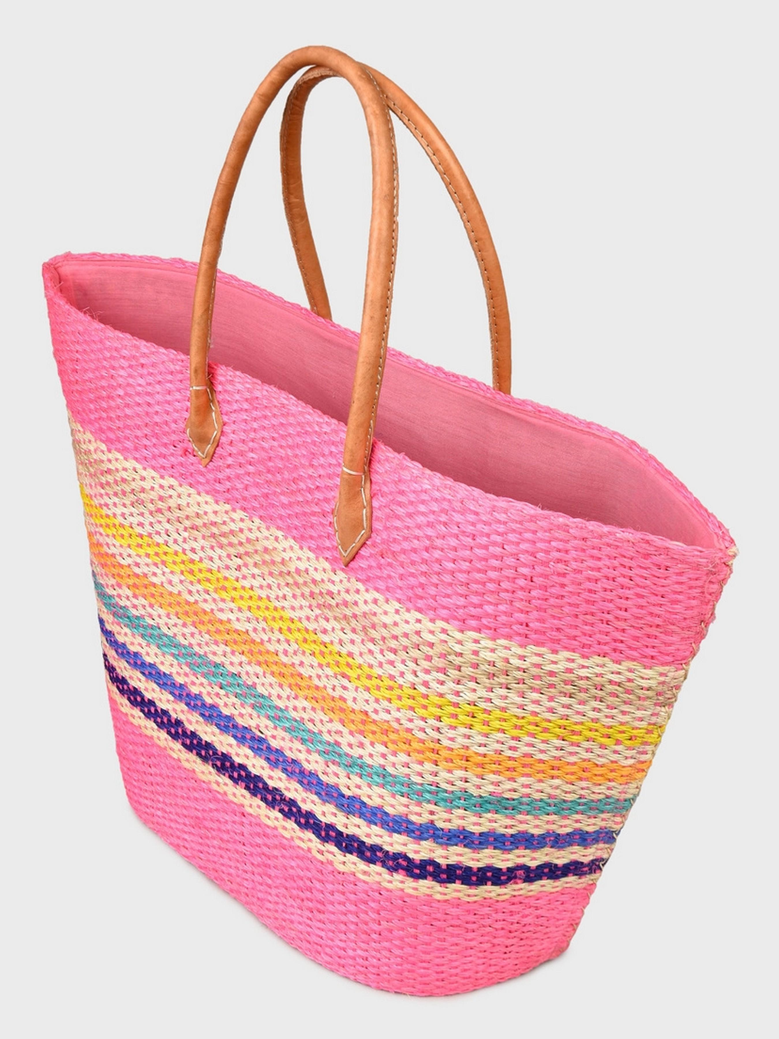 Сумка пляжна LE COMTOUR DE LA PLAGE Kirindy SGM ROS One Size Rose (ZIK0000018225) - фото 2