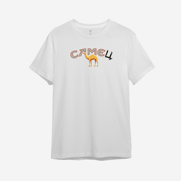 Футболка мужская JHK с принтом "CameЦ" L Белый (1089182229-8) - фото 1 Футболка мужская JHK с принтом "CameЦ" L Белый (1089182229-8) - фото 1