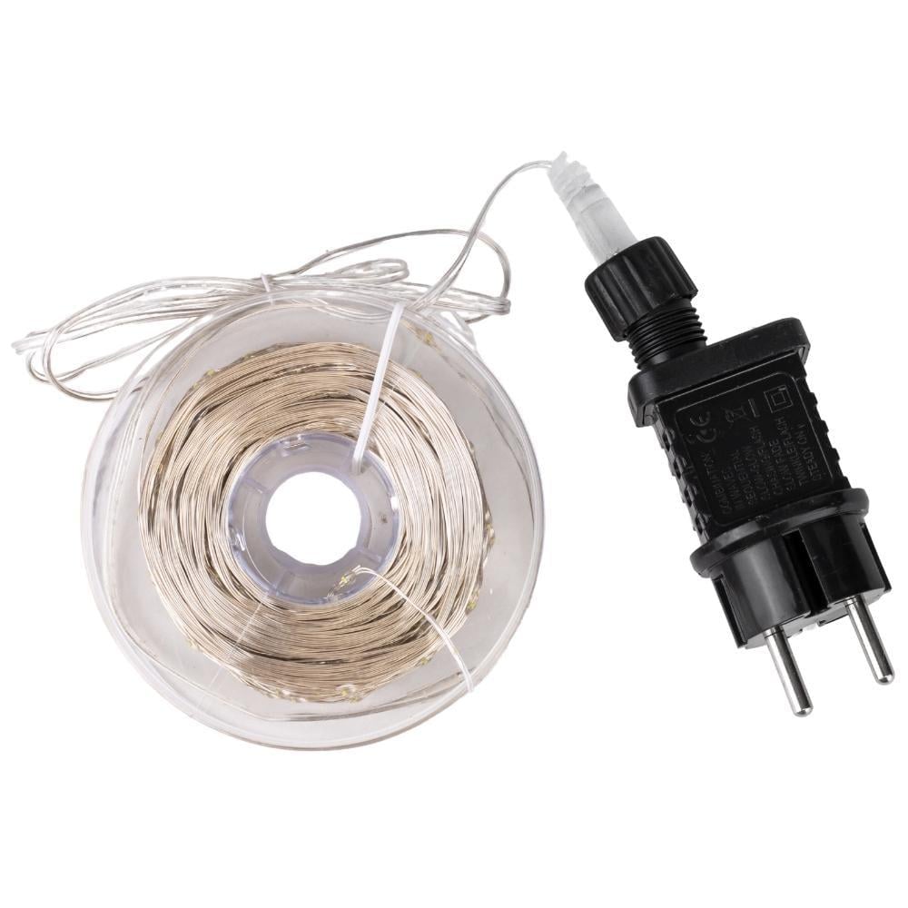 Гирлянда сетевая Роса 1000LED 100 м Белый (29909167) - фото 4 Гирлянда сетевая Роса 1000LED 100 м Белый (29909167) - фото 4