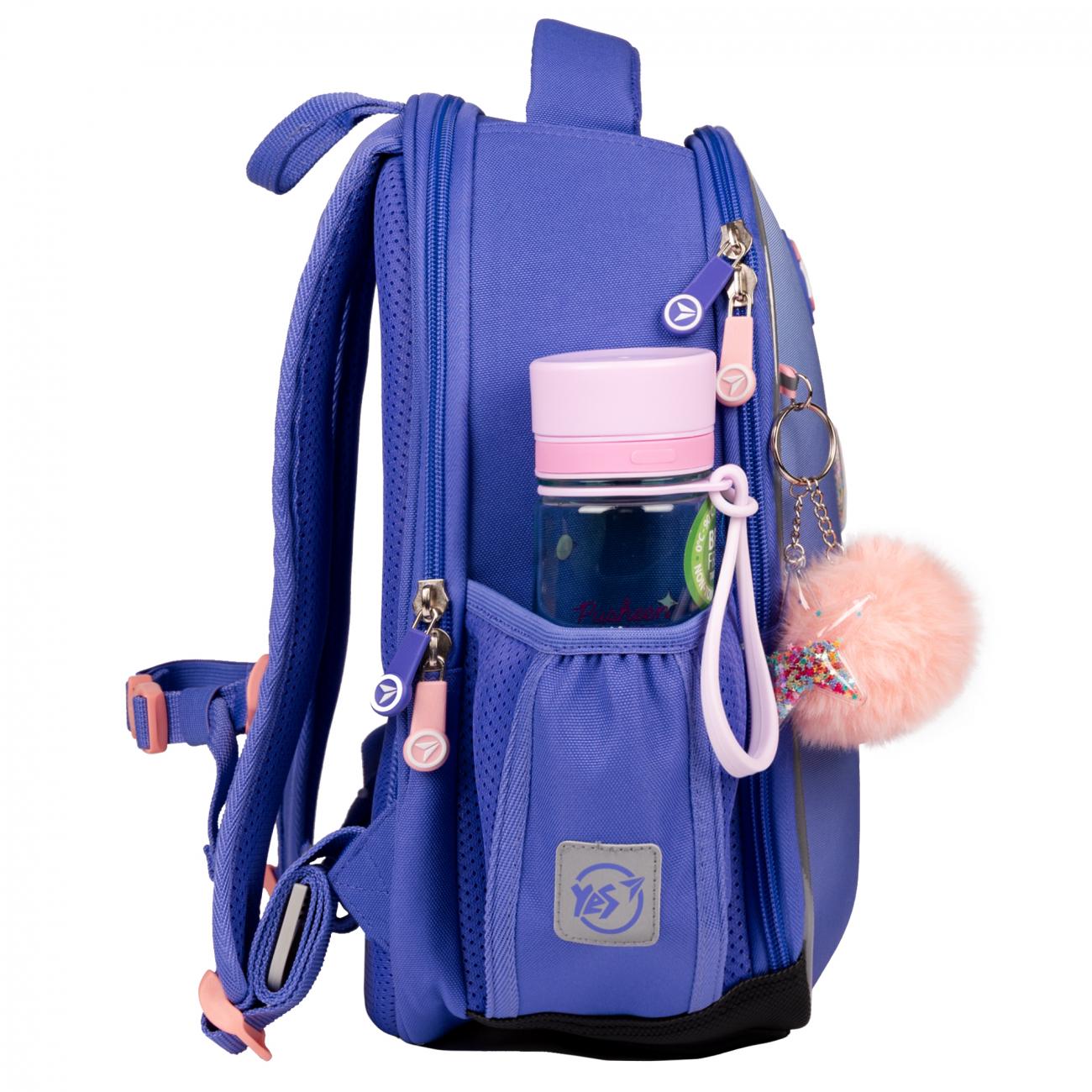 Шкільний рюкзак YES Purr Meow H-100 каркасний з ортопедичною спинкою (559841/9950674) - фото 12 Шкільний рюкзак YES Purr Meow H-100 каркасний з ортопедичною спинкою (559841/9950674) - фото 12