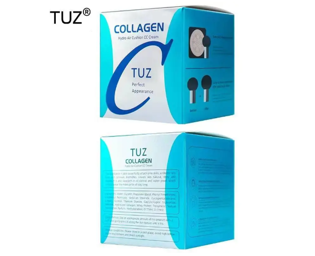 Кушон Tuz Collagen Hydro Air Cushion CC Cream №02 Natural Skin Натуральный (2091376861) - фото 3