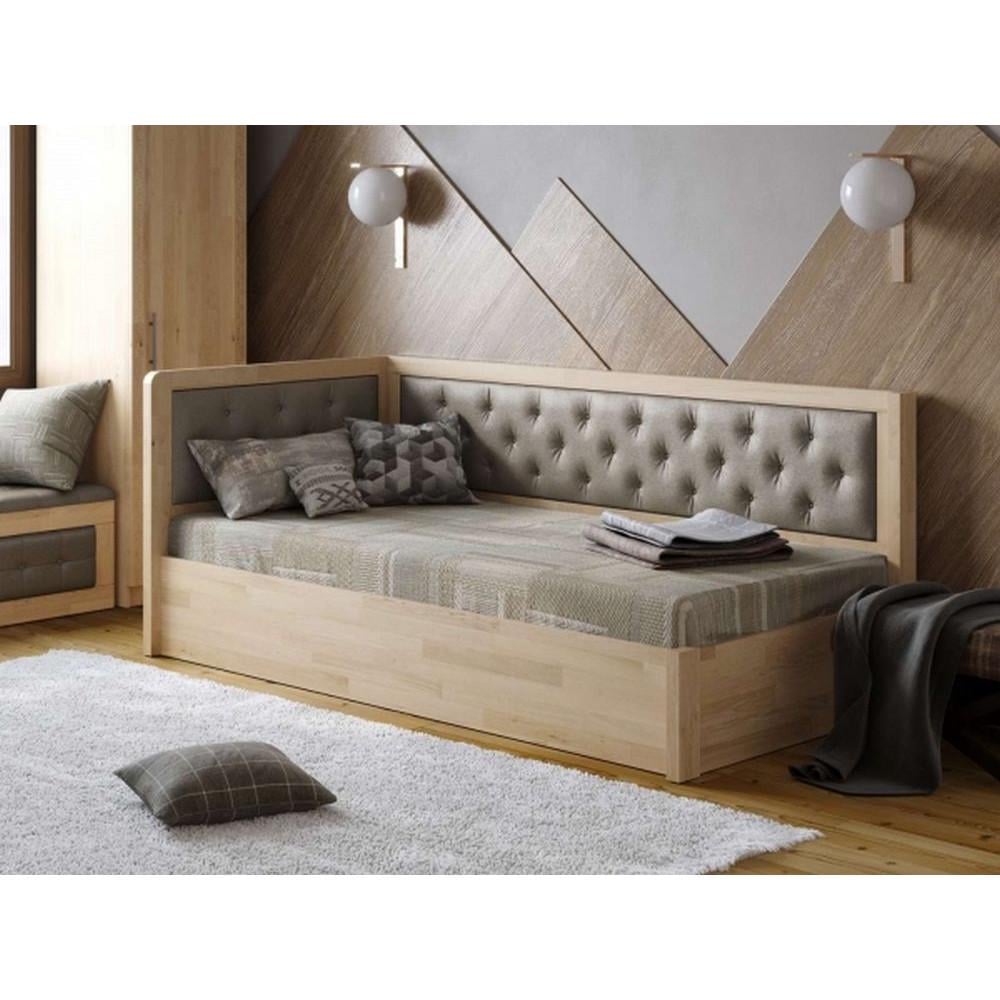 Кровать подростковая Arbor Drev Немо Люкс М2 Г-7 с подъемным механизмом из натурального дерева дуб красный/текстиль 90х200 см Натуральный (55280) Кровать подростковая Arbor Drev Немо Люкс М2 Г-7 с подъемным механизмом из натурального дерева дуб красный/текстиль 90х200 см Натуральный (55280)