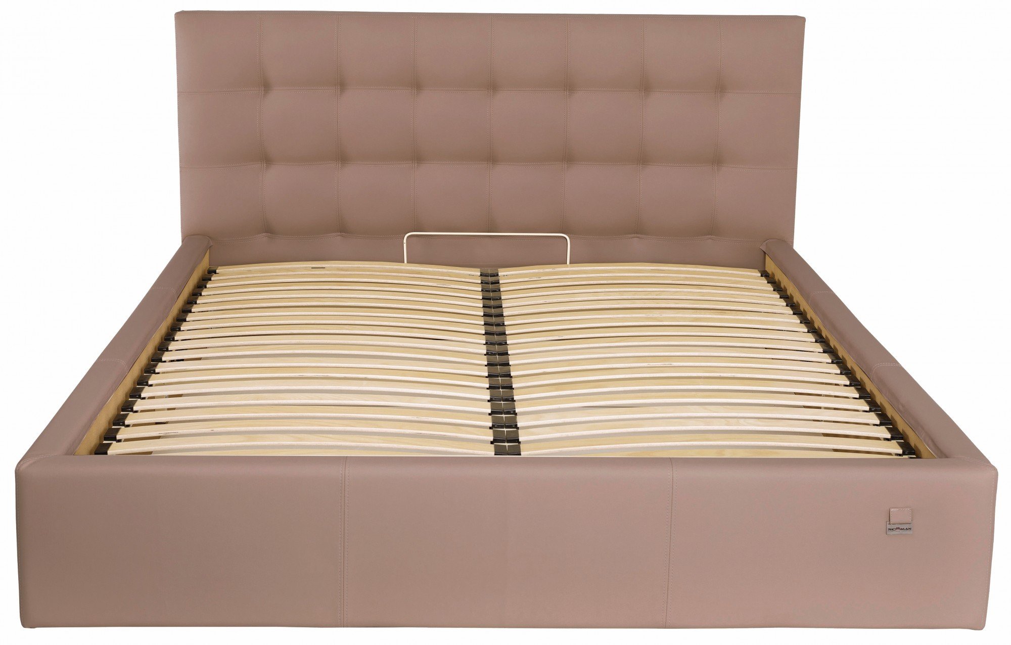 Кровать Richman Честер VIP Флай 2213 с дополнительной металлической цельносварной рамой 140х190 см Светло-коричневый (rich04571)