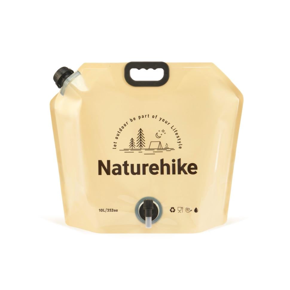 Контейнер для воды складной Naturehike CNK2450CF027 10 л 44x38 см Yellow (6927595798355)