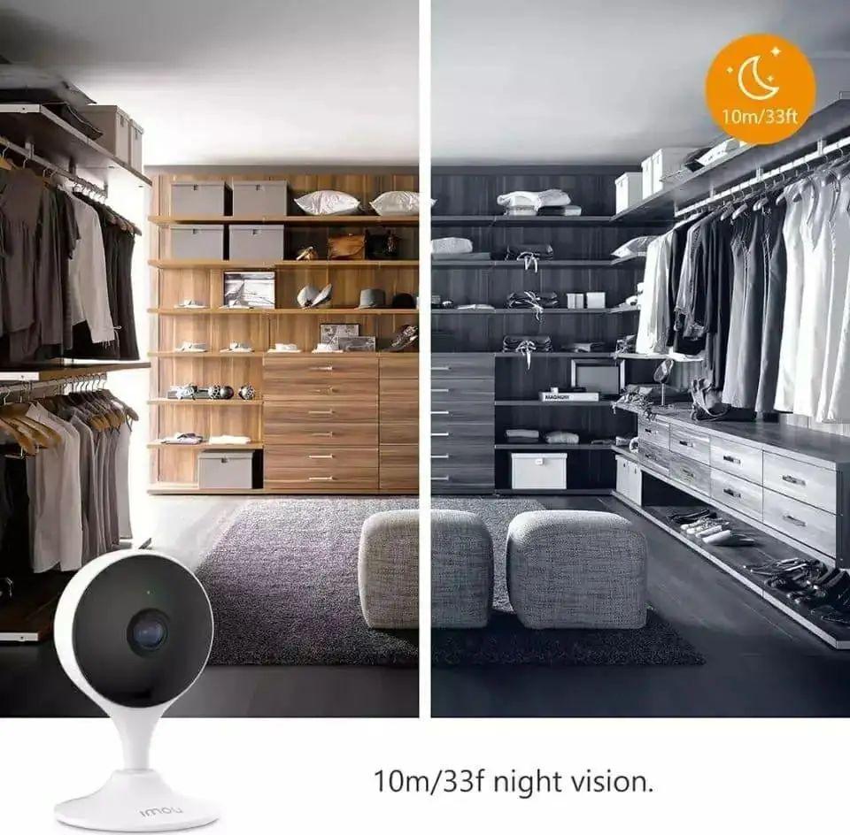 Видеоняня Wi-Fi IP IMOU Cue 2C с инфракрасной подсветкой и датчиком движения 2MP 1920x1080px (2232275773) - фото 4 Видеоняня Wi-Fi IP IMOU Cue 2C с инфракрасной подсветкой и датчиком движения 2MP 1920x1080px (2232275773) - фото 4