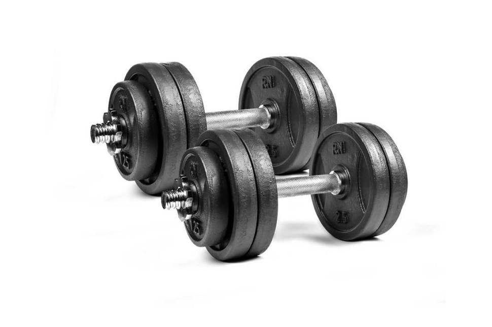 Гантели разборные металлические RN-Sport 13,5 кг 2 шт. (2764274498) - фото 1 Гантели разборные металлические RN-Sport 13,5 кг 2 шт. (2764274498) - фото 1