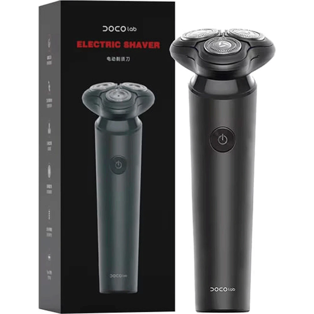 Електробритва DOCO Shaver RS002 Black - фото 2 Електробритва DOCO Shaver RS002 Black - фото 2