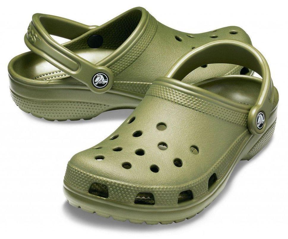 Сабо чоловічі Crocs Classic Clog Army Green Хакі (27750)