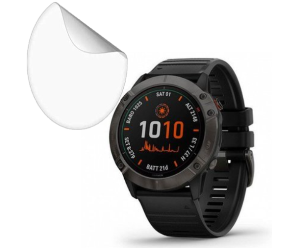 Плівка протиударна гідрогелева Hydrogel Film для Garmin Fenix 6X Pro 6 шт. Transparent Плівка протиударна гідрогелева Hydrogel Film для Garmin Fenix 6X Pro 6 шт. Transparent