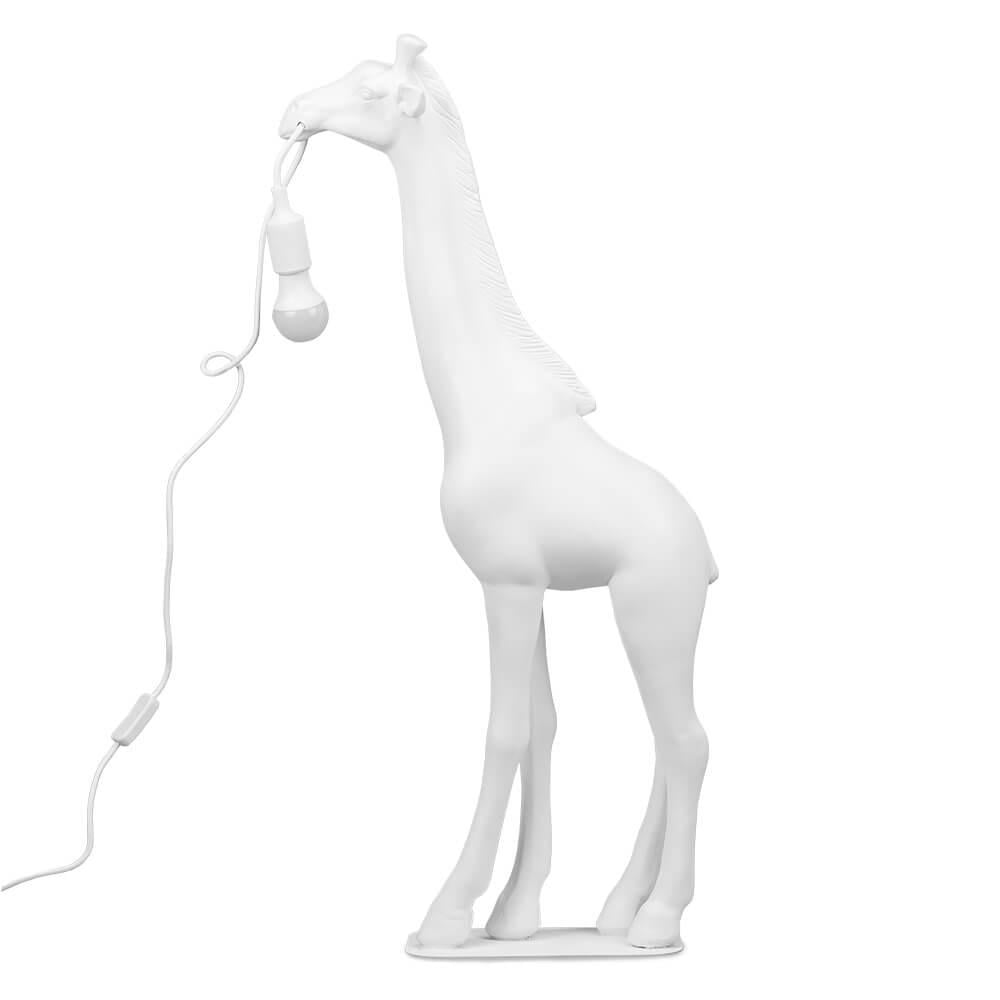 Статуэтка лампа Lefard Белый жираф 99 см (2014-005)