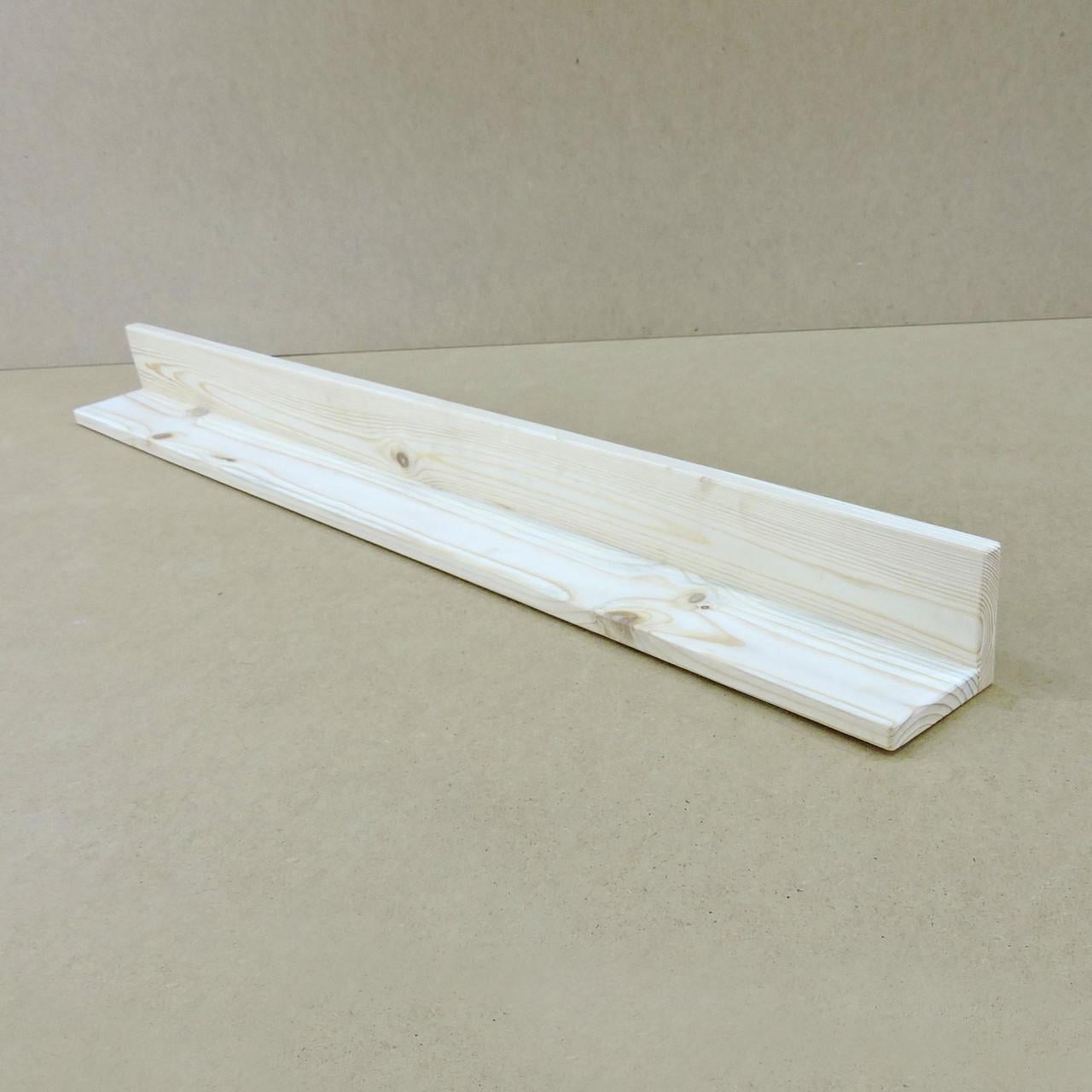 Полка настенная из дерева Палас 120 см Бланже (НСП-128001)