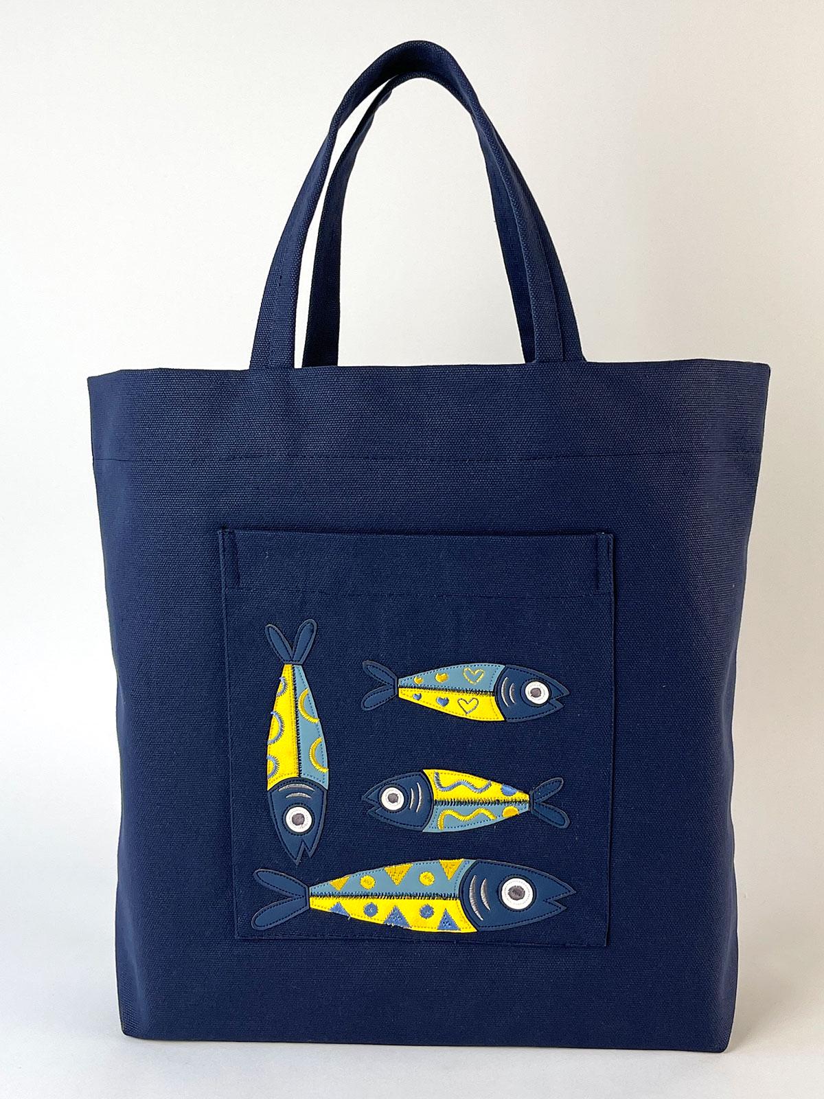 Шопер Alba Soboni 230004 Темно-синий - фото 2 Шопер Alba Soboni 230004 Темно-синий - фото 2