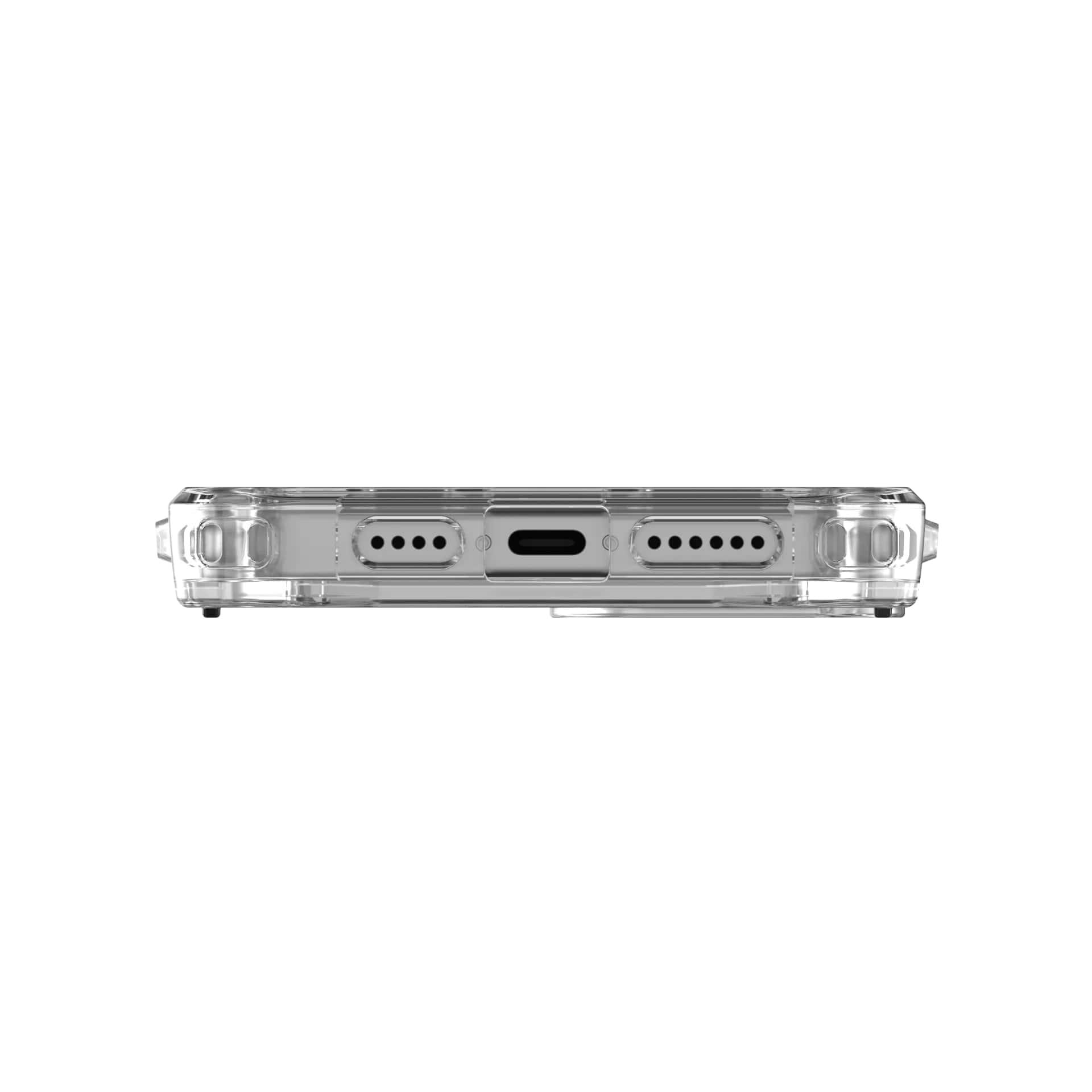 Чехол накладка для телефона UAG Plyo Magsafe Apple iPhone 15 Plus Прозрачный с белым - фото 10